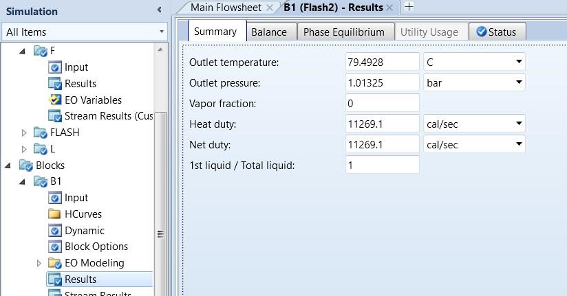 Aspen Plus入门教程（1）-一个简单闪蒸例子的实际模拟