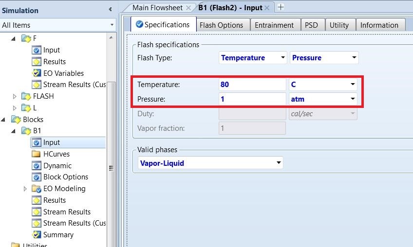 Aspen Plus入门教程（1）-一个简单闪蒸例子的实际模拟