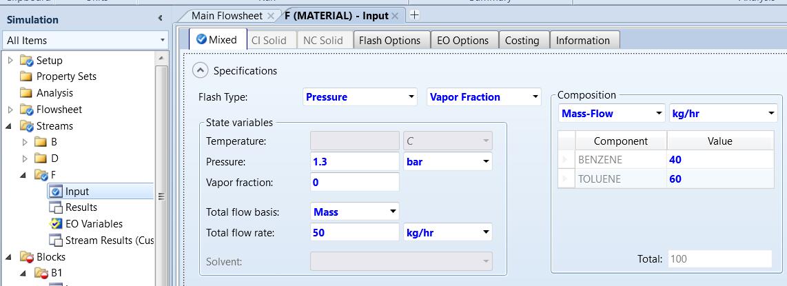 Aspen Plus入门教程（3）-简捷法计算理论板数