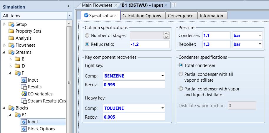 Aspen Plus入门教程（3）-简捷法计算理论板数