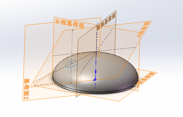 封头上垫板画法9.png 封头上垫板的画法--采用solidworks