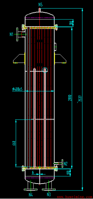 SW6-2011固定管板换热器计算