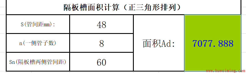 SW6-2011固定管板换热器计算