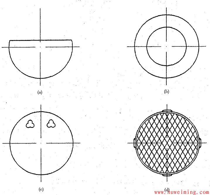 换热器支撑板.png 压力容器结构和技术要求常见问题 第8部分