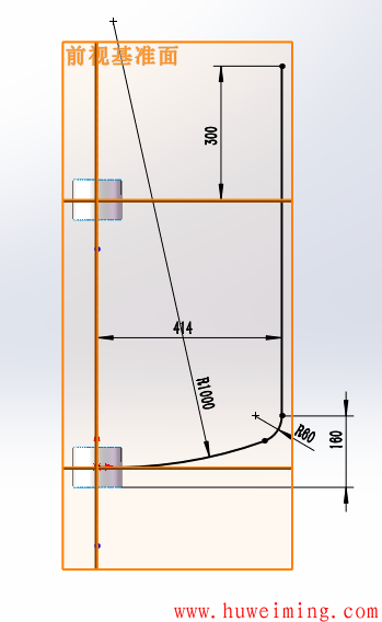 倾斜锚式桨叶绘制-通过SolidWroks
